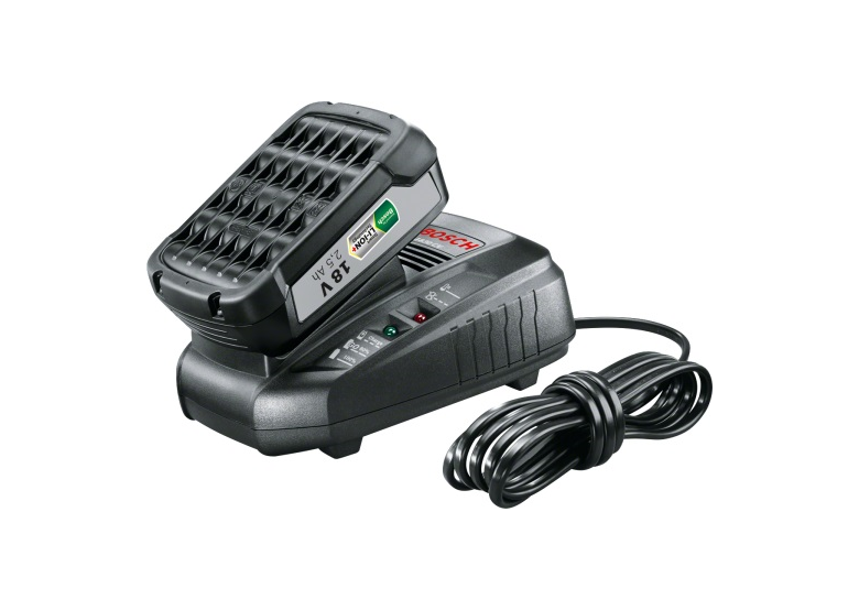 	 Zestaw startowy 18V: Akumulator 1x2,5Ah PBA1825 + ładowarka AL1830CV Bosch 1600A00K1P