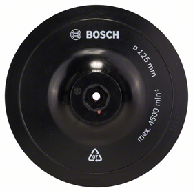 Talerz szlifierski z mocowaniem na rzepy 125 mm, 8 mm Bosch 1609200154