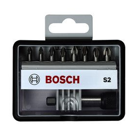 Zestaw bitów Pozidriv Extra Hart Robust Line S2 9-częściowy Robust Line Bosch 2607002561