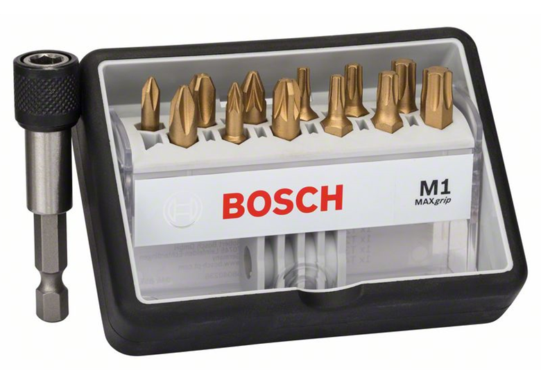 12+1-częściowy zestaw końcówek wkręcających 25mm Bosch 2607002577