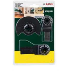 Zestaw osprzętu do drewna do narzędzi wielofunkcyjnych (3szt) Bosch 2607017323