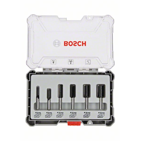 Zestaw frezów z trzpieniem 8mm 6szt. Bosch 2607017466