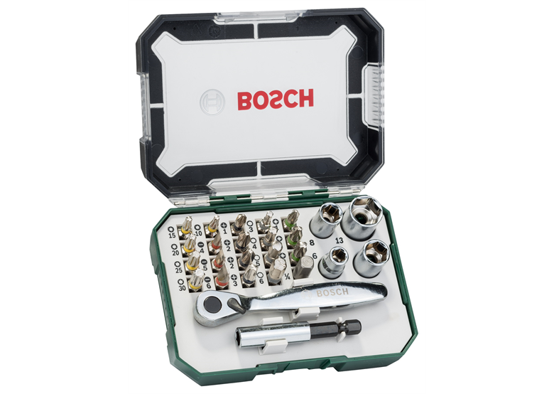 Zestaw bitów z grzechotką 26szt. Bosch 2607017563
