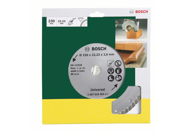 Diamentowa tarcza tnąca Turbo 230mm Bosch 2607019483