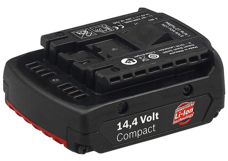 Akumulator wsuwany 14,4 V SD, 1,3 Ah, Li Ion Bosch 2607336150