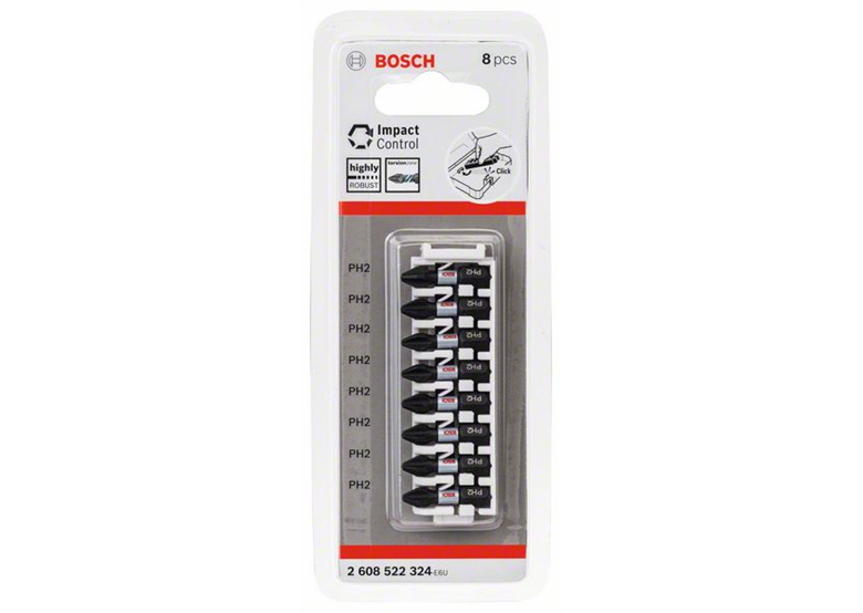 8-częściowy zestaw końcówek wkręcających Impact Control Bosch 2608522324