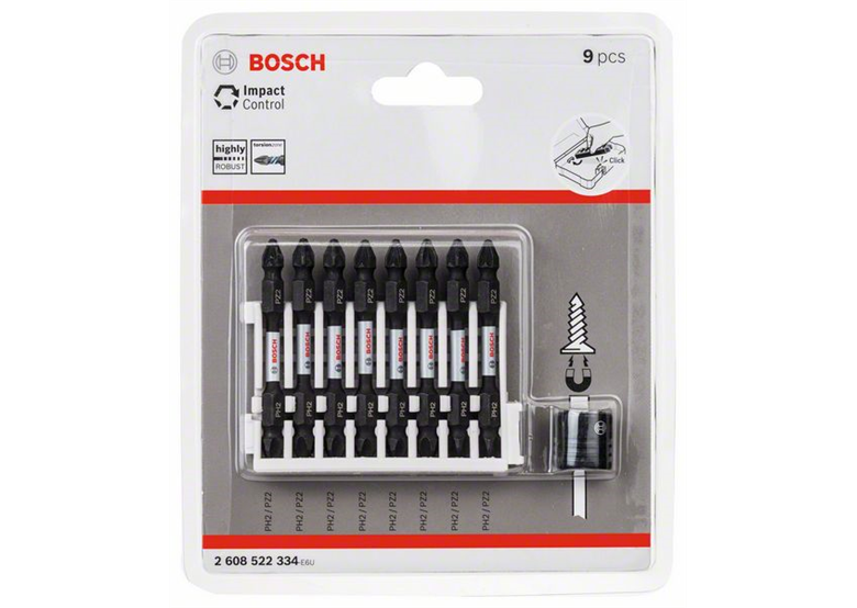 9-częściowy zestaw końcówek wkręcających Impact Control Bosch 2608522334