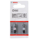 Końcówka wkręcająca 25mm, 2xPZ3 Bosch 2608522402