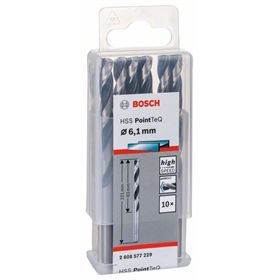 Wiertło spiralne HSS PointTeQ 6,1mm Bosch 2608577229