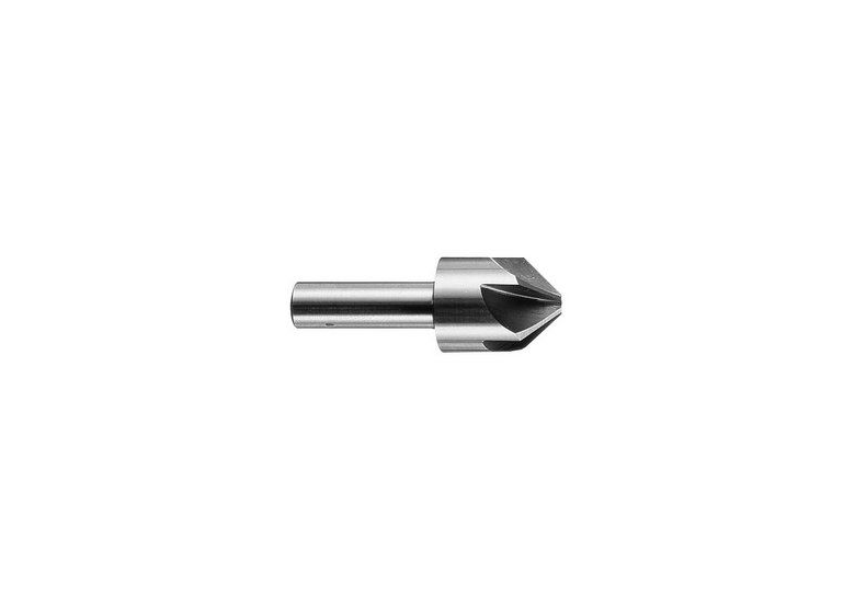 Pogłębiacz stożkowy O 12 mm,chwyt cylindryczny, stal szybkotnąca, z pięcioma ostrzami pod kątem 90° Bosch 2608596371