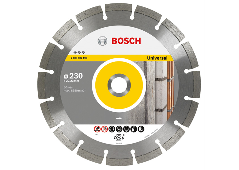 Diamentowa tarcza tnąca UPE (śr, 350, sze, 2,8) Bosch 2608600733