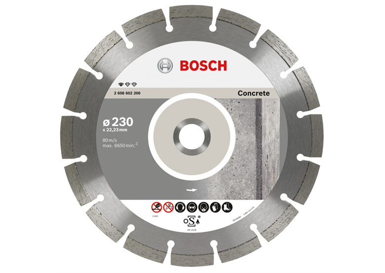 Diamentowa tarcza tnąca BPE (śr, 300, sze,2,5) Bosch 2608600744