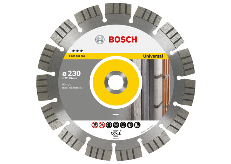Diamentowa tarcza tnąca Best for UNIVERSAL 125 Bosch 2608602662