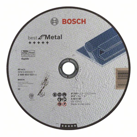 Tarcza tnąca prosta Best for Metal - Rapido Bosch 2608603522
