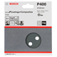 5-częściowy zestaw papierów ściernych 125 mm, 400 Bosch 2608605121
