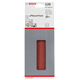 10-częściowy zestaw papierów ściernych 93 x 230 mm, 120 Bosch 2608605298