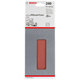 10-częściowy zestaw papierów ściernych 93x230mm, 240 Bosch 2608605301