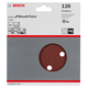 5-częściowy zestaw papierów ściernych 150 mm, 120 Bosch 2608605720