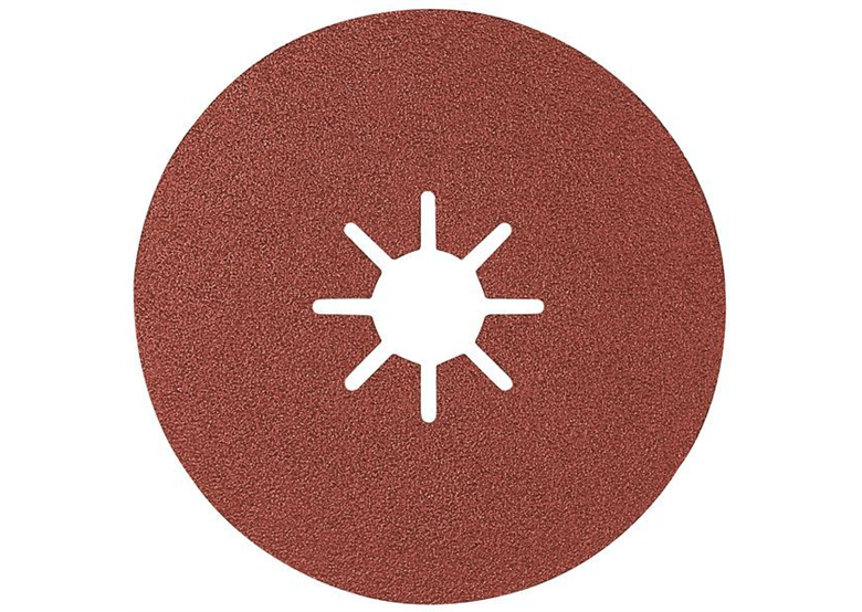 25-częściowy zestaw fibrowych tarcz ściernych 115 mm, 22,23 mm, 100, 13300 U/min Bosch 2608608122