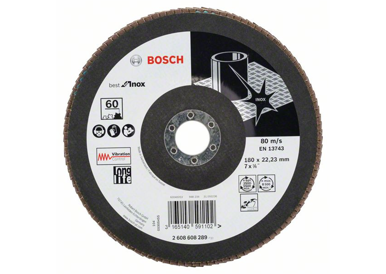 Listkowa tarcza szlifierska X581, Best for Inox Bosch 2608608289