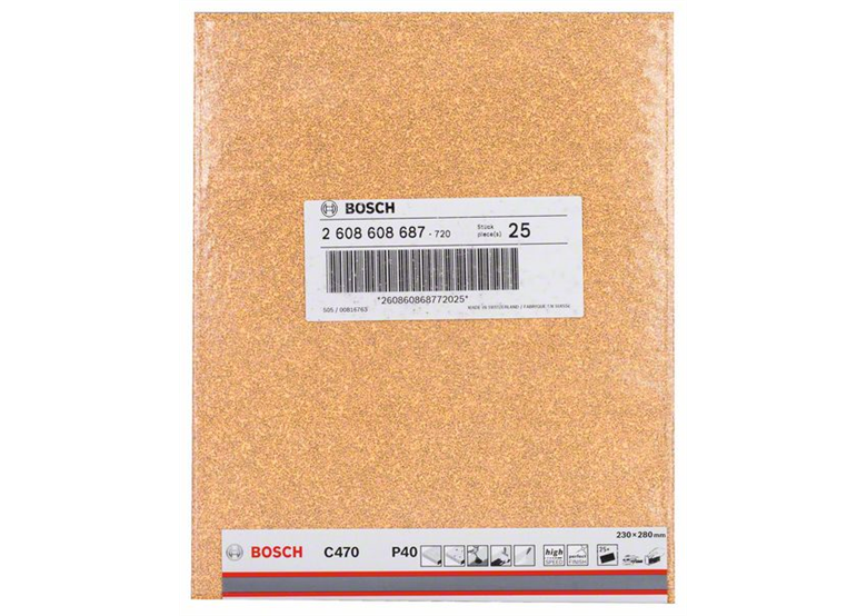 Papier ścierny C470 Bosch 2608608687