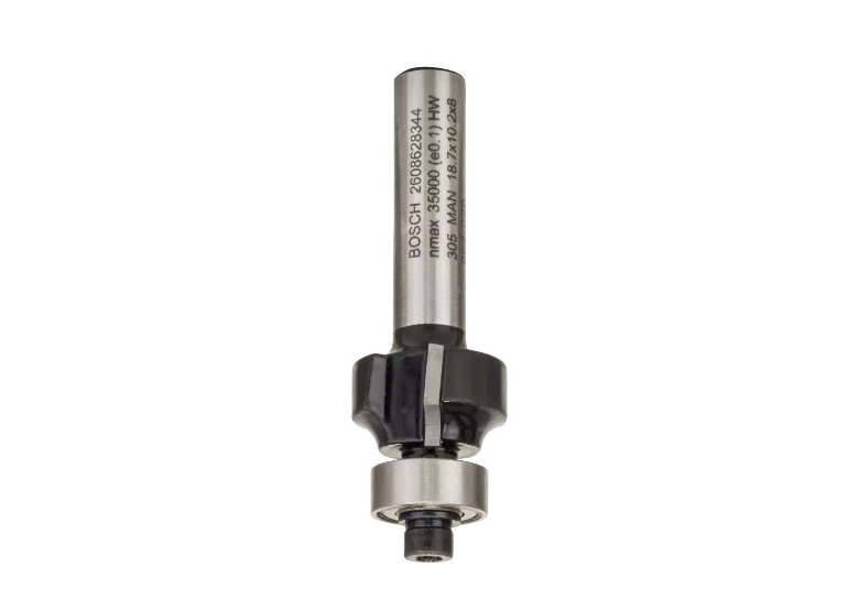 Frez zaokrąglający 8 mm, R1 3 mm, L 10,5 mm, G 53 mm Bosch 2608628344