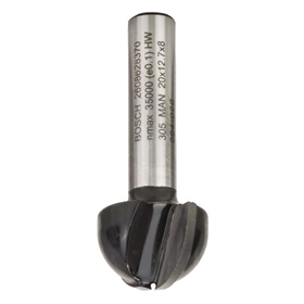 Frezy do żłobień 8 mm, R1 10 mm, D 20 mm, L 12,7 mm, G 46 mm Bosch 2608628370