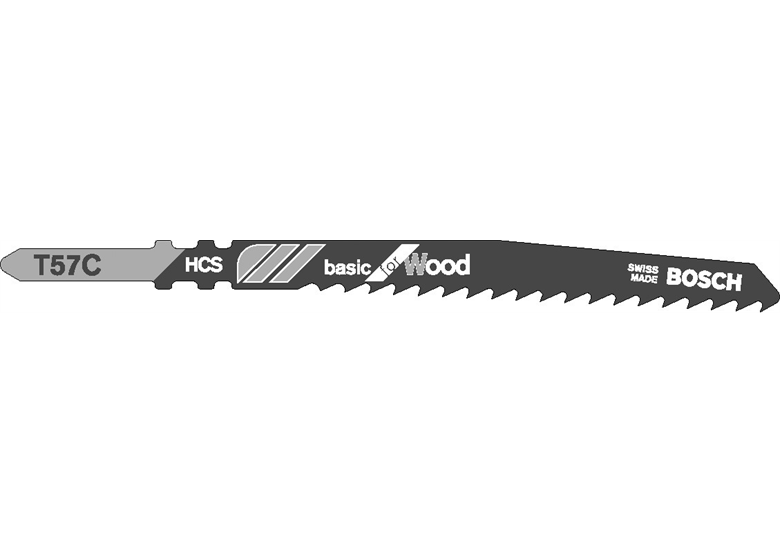 Brzeszczot do wyrzynarek T 57 C Basic for Wood Bosch 2608630061
