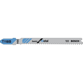 Brzeszczot do wyrzynarek T 118 B Basic for Metal Bosch 2608631014