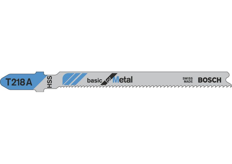 Brzeszczot do wyrzynarek T 218 A Basic for Metal Bosch 2608631032