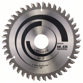 Tarcza pilarska Multi Material 165x30mm Z42 Bosch 2608640519