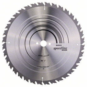 Tarcza pilarska Speedline Wood 400x30mm Z36 Bosch 2608640684
