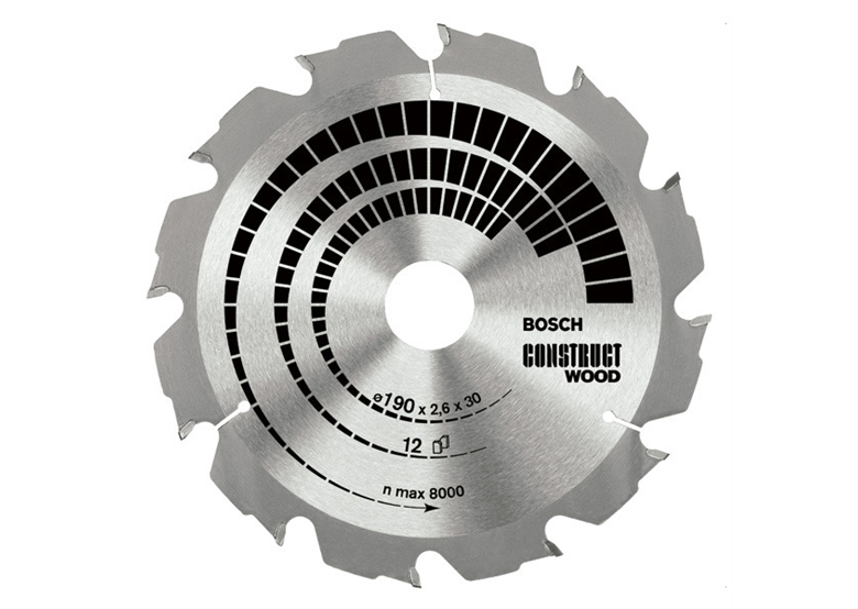 Tarcza pilarska Construct Wood 130 x 16 x 1,3 mm, 12 Bosch 2608640831
