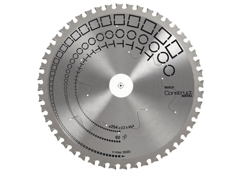 Tarcza pilarska Construct Metal 184 x 20 x 2,0 mm, 48 Bosch 2608641721