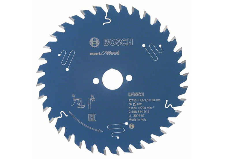 Tarcza pilarska Expert for Wood 150x20mm Z36 Bosch 2608644012