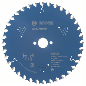 Tarcza pilarska Expert for Wood 165x20mm Z36 Bosch 2608644023