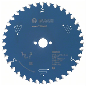 Tarcza pilarska Expert for Wood 180x20mm Z36 Bosch 2608644030