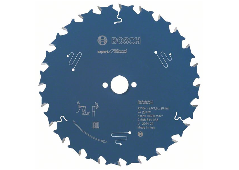 Tarcza pilarska Expert for Wood 184x20mm Z24 Bosch 2608644038