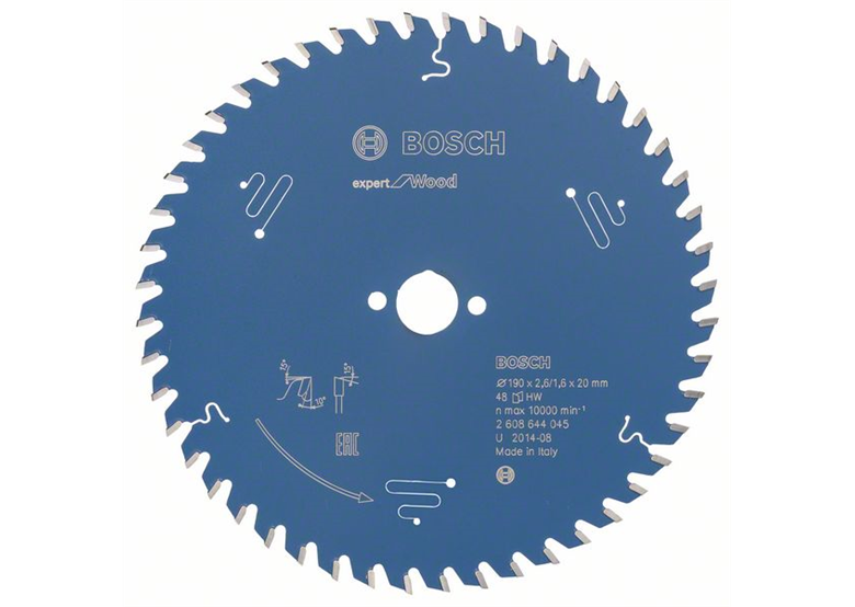 Tarcza pilarska Expert for Wood 190x20mm Z48 Bosch 2608644045