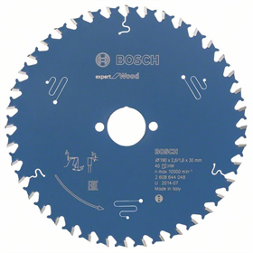 Tarcza pilarska Expert for Wood 190x30mm Z40 Bosch 2608644048