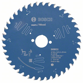 Tarcza pilarska Expert for Wood 190x30mm Z40 Bosch 2608644084