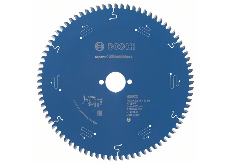 Tarcza pilarska Expert for Aluminium 235x30mm Z80 Bosch 2608644107