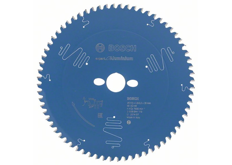 Tarcza pilarska Expert for Aluminium 250x30mm Z68 Bosch 2608644119