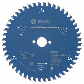 Tarcza pilarska Expert for High Pressure Laminate 165x20mm Z48 Bosch 2608644133
