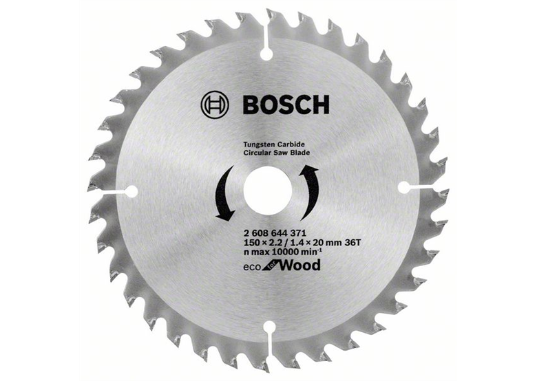 Piła zębata ECO Optiline Wood 150x20mm Z36 Bosch 2608644371