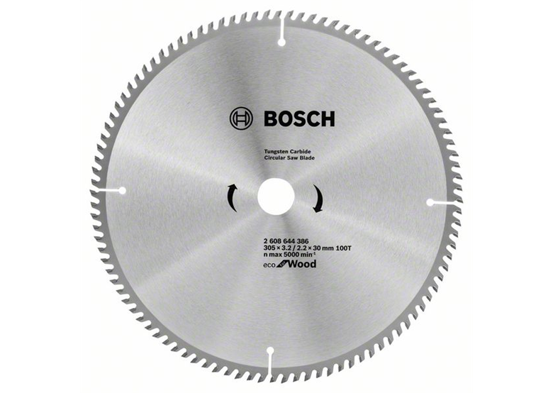 Piła zębata ECO Optiline Wood 305x30mm Z100 Bosch 2608644386