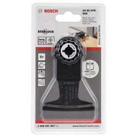 Brzeszczot BIM do cięcia wgłębnego AII 65 APB Wood and Metal Bosch 2608661907