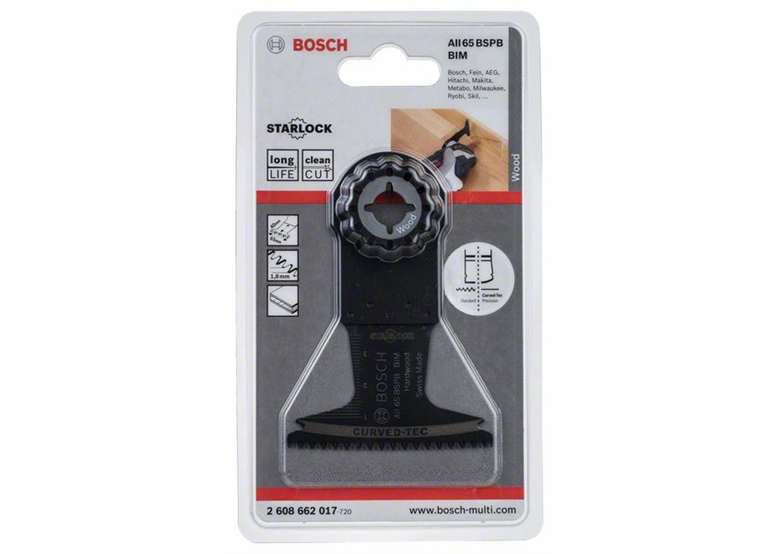 Brzeszczot BIM do cięcia wgłębnego AII 65 BSPB Hard Wood Bosch 2608662017