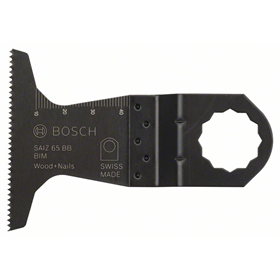 Brzeszczot BIM do cięcia wgłębnego SAIZ 65 BB Wood and Nails Bosch 2608662036