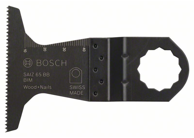 Brzeszczot BIM do cięcia wgłębnego SAIZ 65 BB Wood and Nails Bosch 2608662036